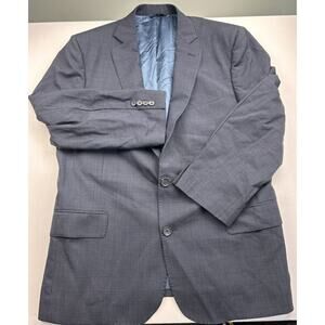 Brooks Brothers 1818 Regent Fit Navy Blue Plaid Jacket 41R Special‎ Selection